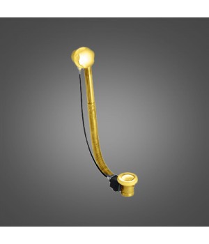 Сифон для ванной Emmevi 64см золото CO1311LOR